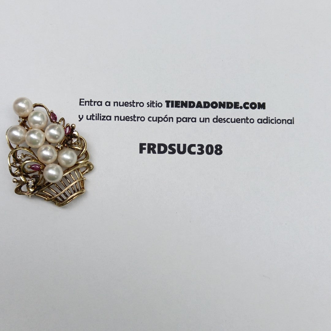 BROCHE ORO 14 K 11,70 GRMS (SEMINUEVO)