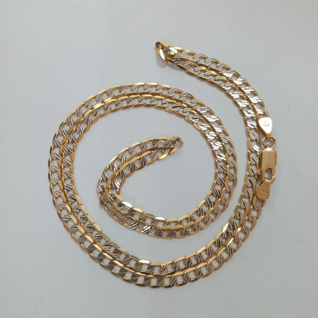 CADENA ORO,RODIADO 14 K 11,50 GRMS (SEMINUEVO)