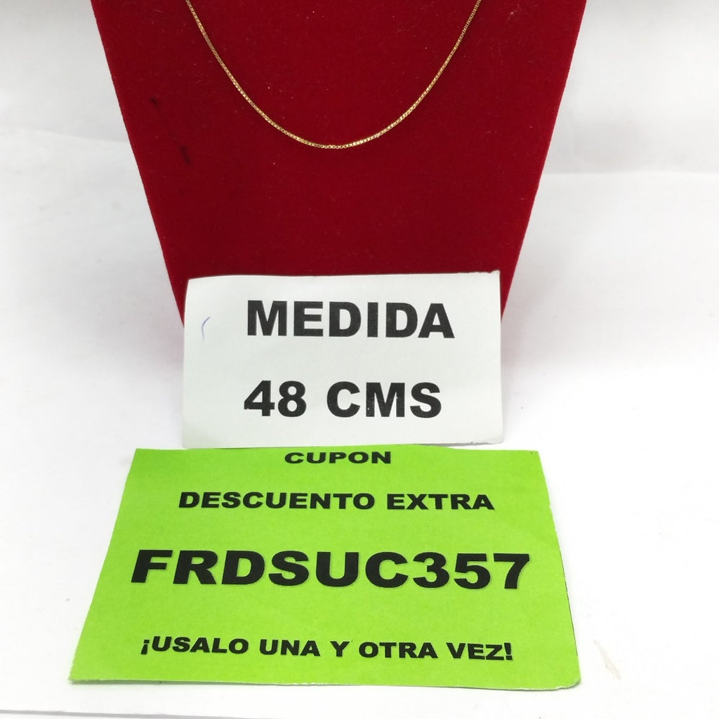 CADENA ORO 10 K 1,20 GRMS (SEMINUEVO)