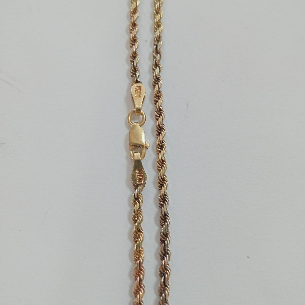 CADENA ORO COMBINADO 14 K 11.2 GRMS (SEMINUEVO)