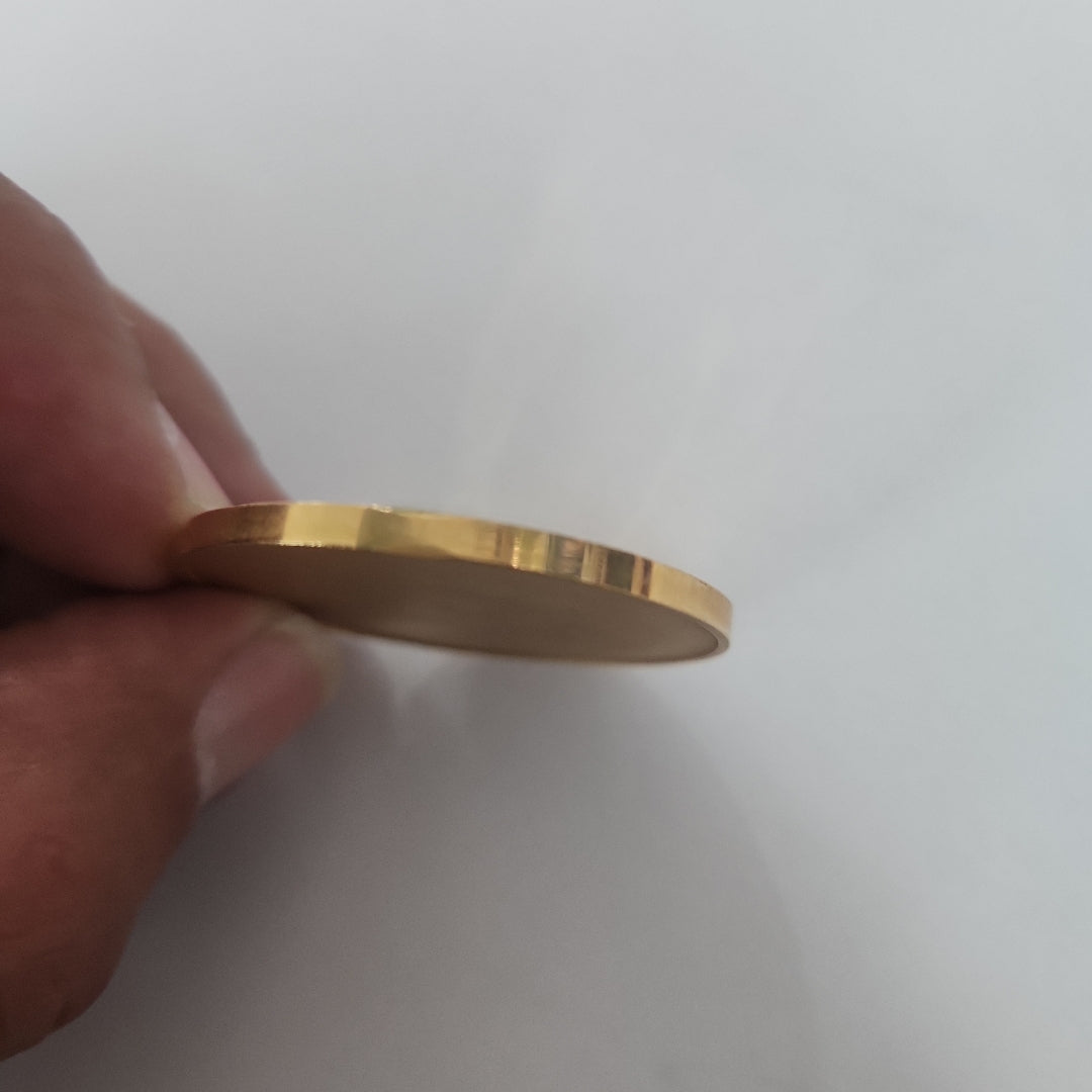 MEDALLA CONMEMORATIVA ORO 21 K 42,00 GRMS (SEMINUEVO)