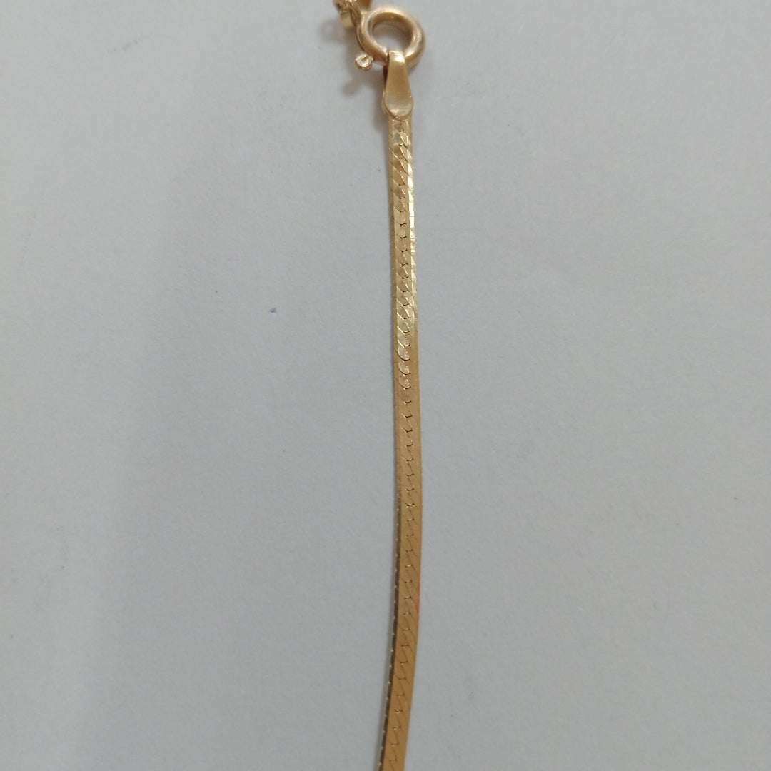 CADENA ORO COMBINADO 14 K 5.2 GRMS (SEMINUEVO)