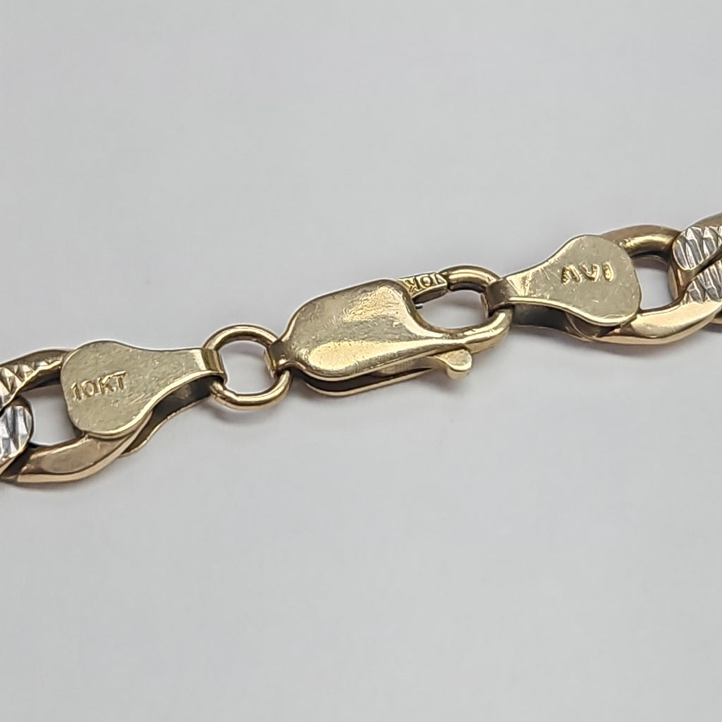 CADENA ORO COMBINADO 10 K 26,80 GRMS (SEMINUEVO)