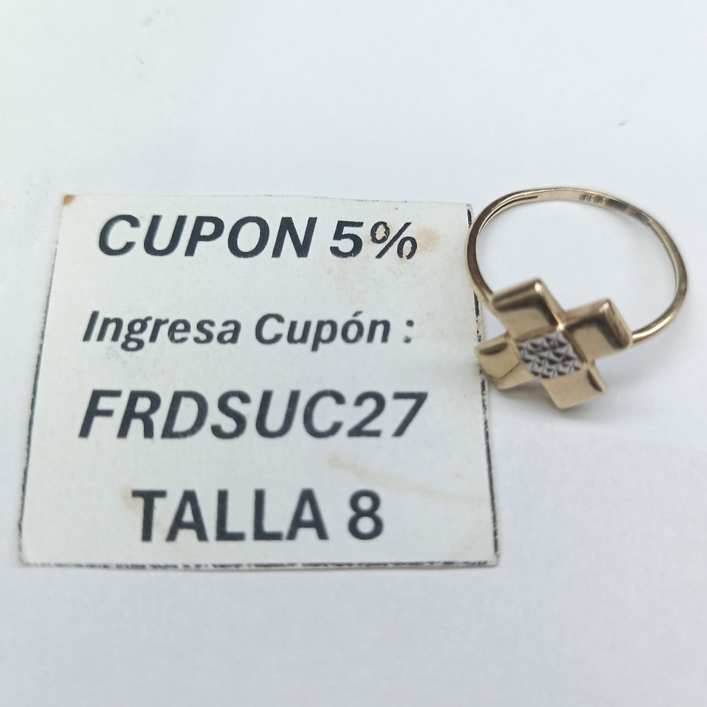 ANILLITO ORO 10 K 1.8 GRMS (SEMINUEVO)