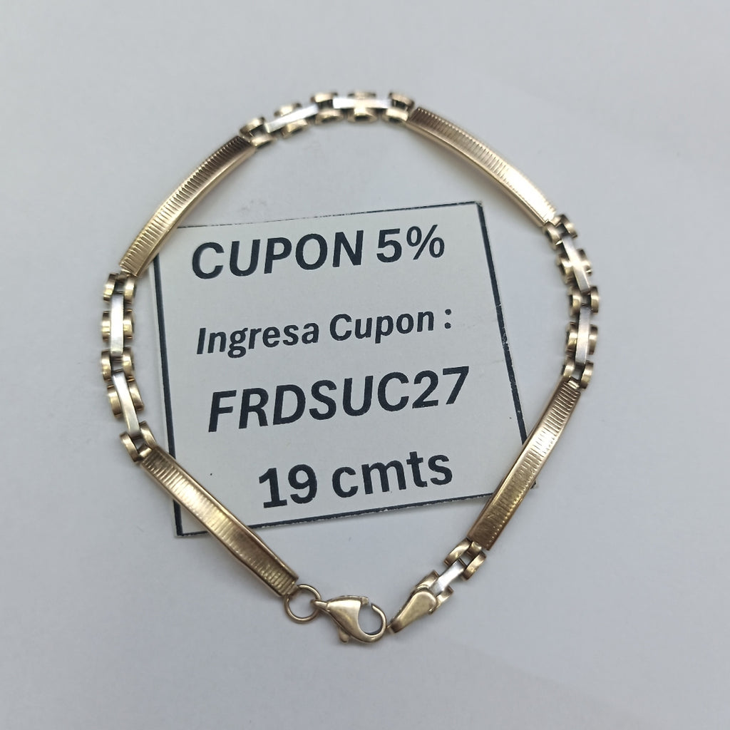 PULSERA ORO 14 K 4.6 GRMS (SEMINUEVO)