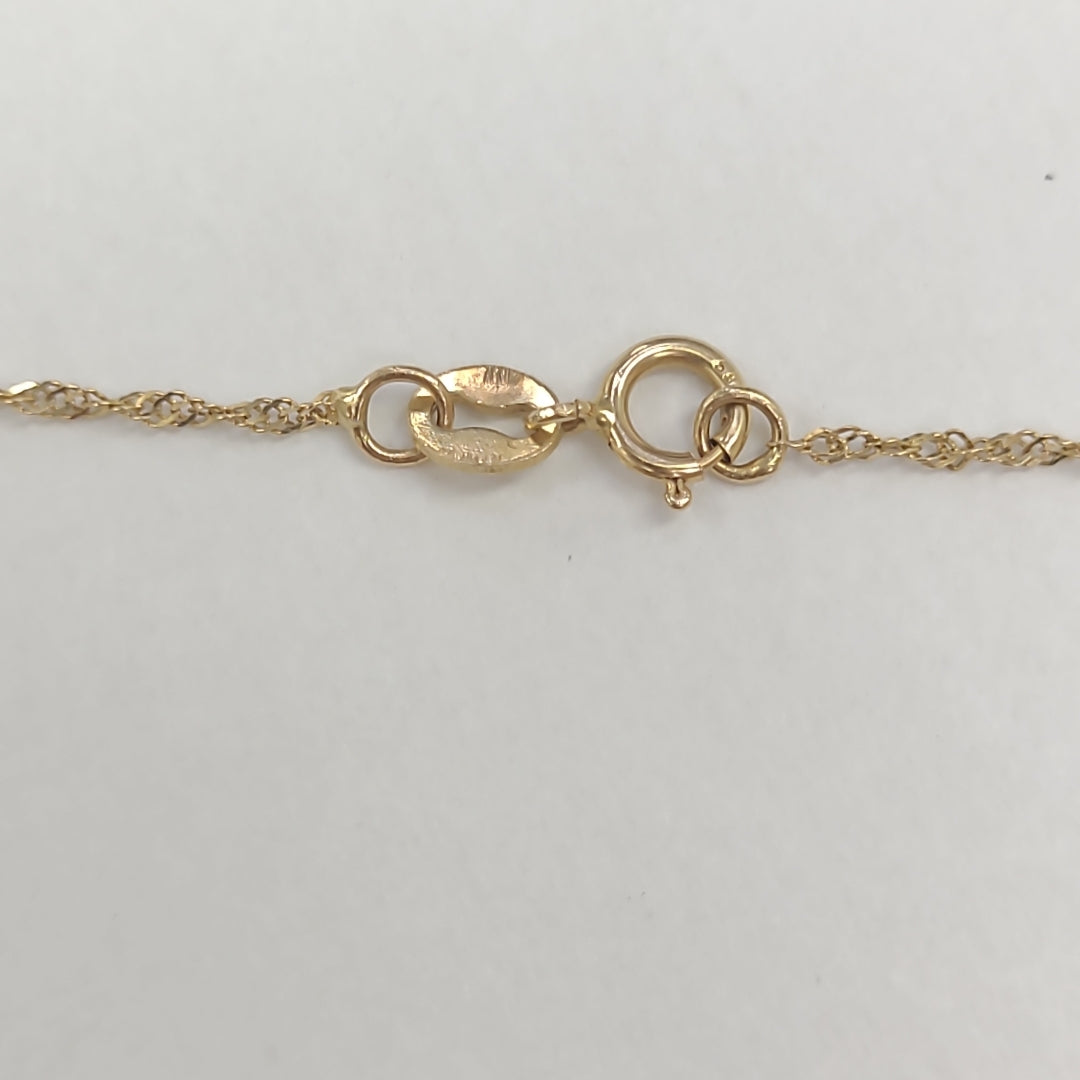 CADENA ORO 14 K 1,50 GRMS (SEMINUEVO)