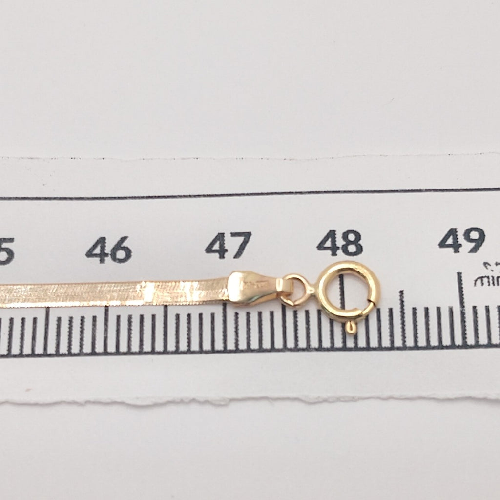GARGANTILLA ORO 14 K 2.5 GRMS (SEMINUEVO)