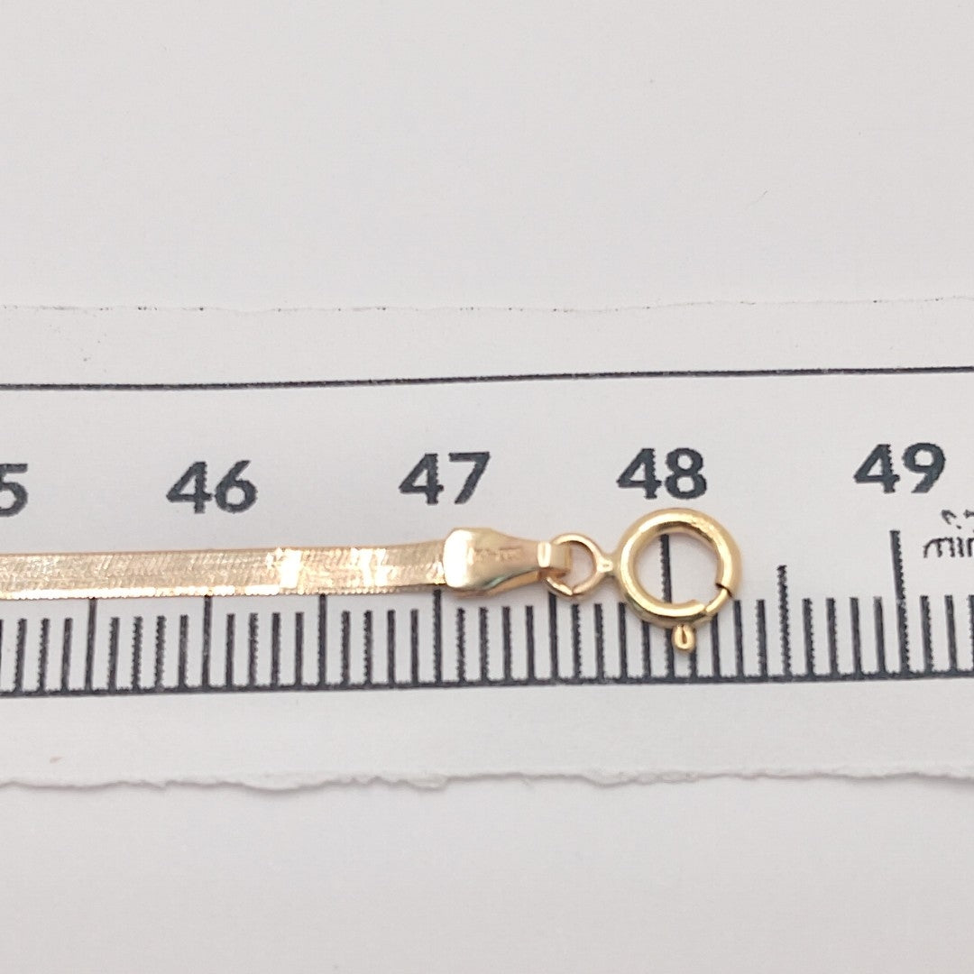 GARGANTILLA ORO 14 K 2.5 GRMS (SEMINUEVO)