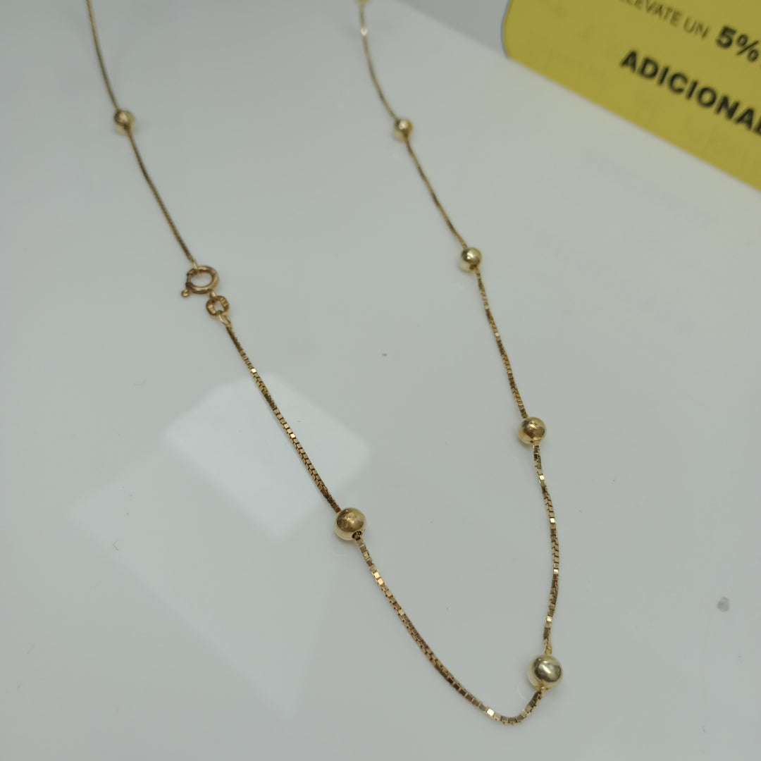 COLLAR ORO 14 K 8,00 GRMS (SEMINUEVO)