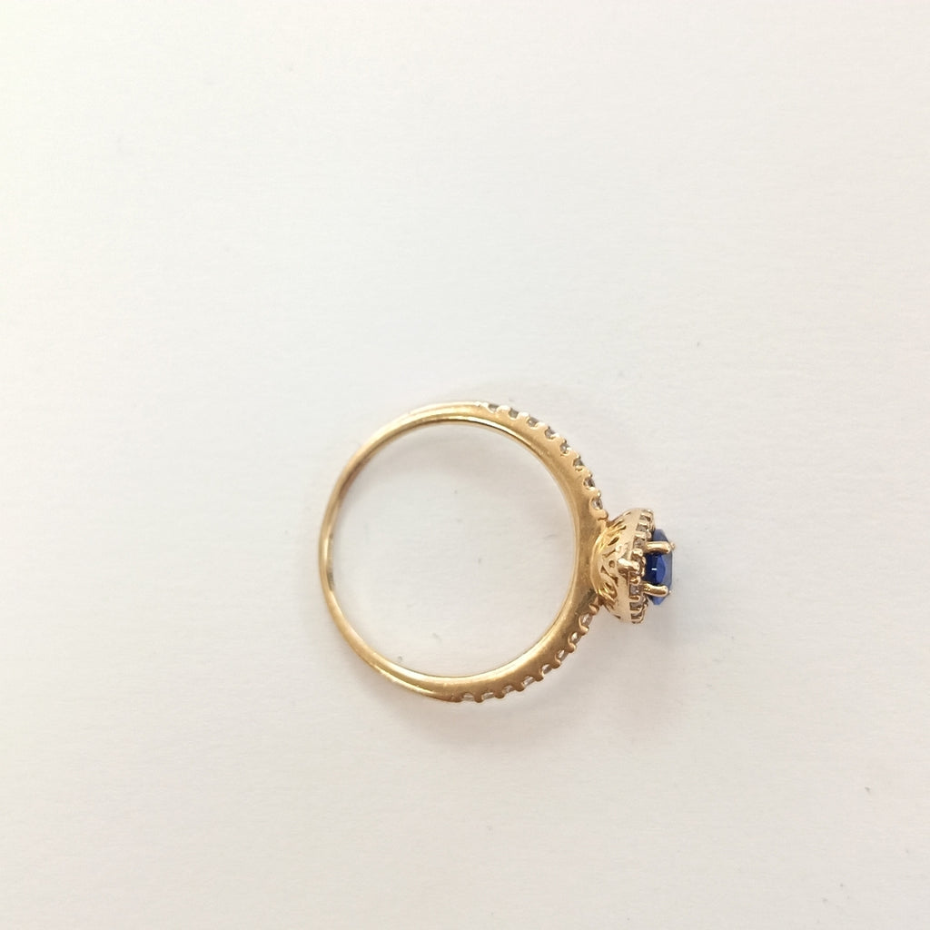 ANILLO ORO 10 K 1.9 GRMS (SEMINUEVO)