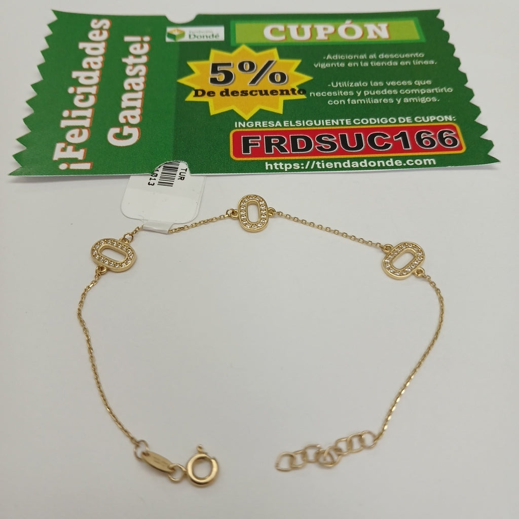 PULSERAS DAMA ORO 14K 1.6 (NUEVO)