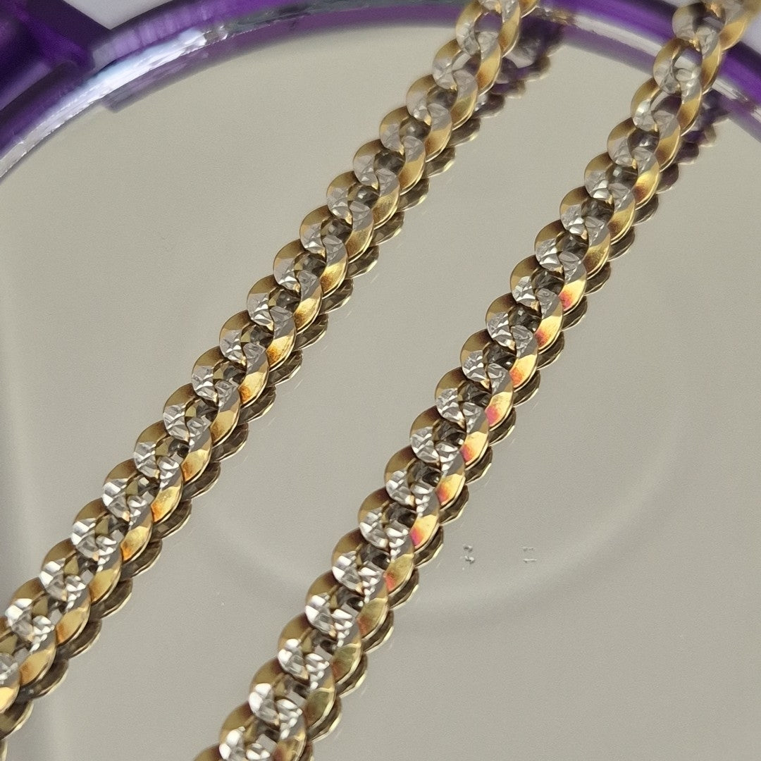 CADENA ORO, RODIADO 14 K 12.4 GRMS (SEMINUEVO)