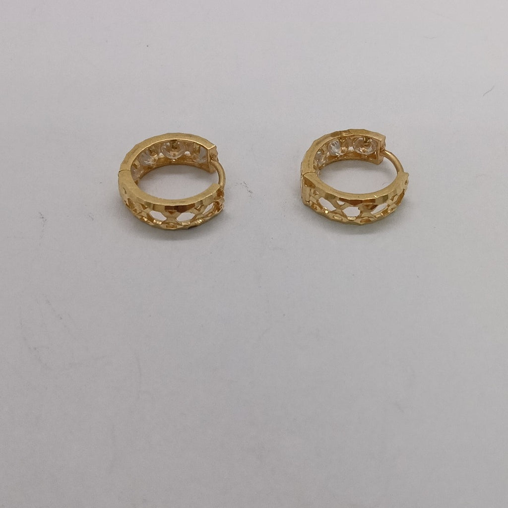 ARRACADAS PAR ORO 14 K 2,80 GRMS (SEMINUEVO)
