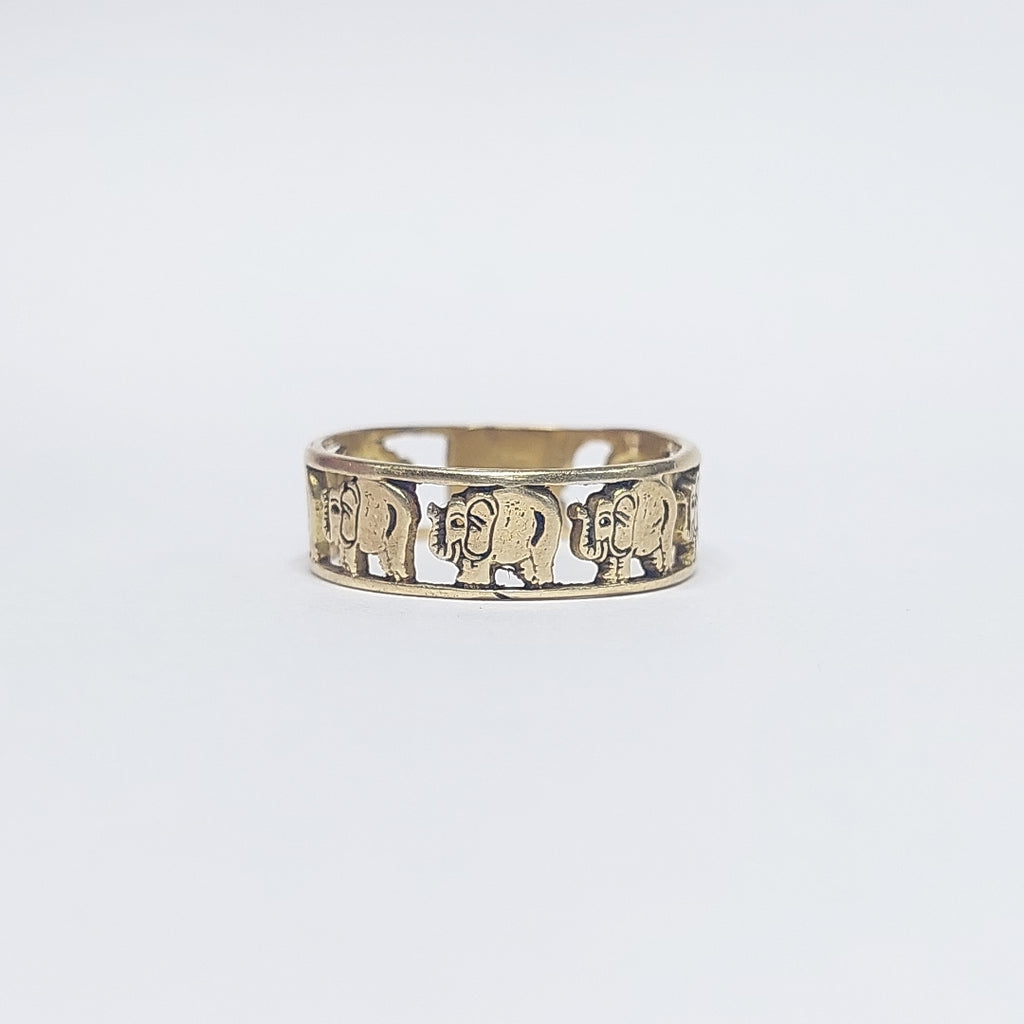 ARGOLLA DE LA SUERTE ORO 14 K 2,60 GRMS (SEMINUEVO)