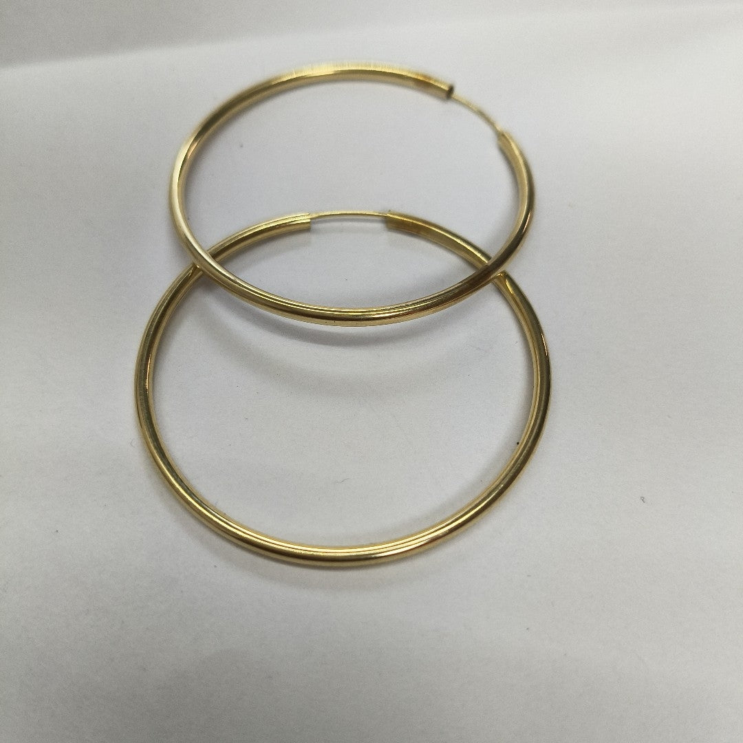 ARRACADAS PAR ORO 14 K 3.5 GRMS (SEMINUEVO)