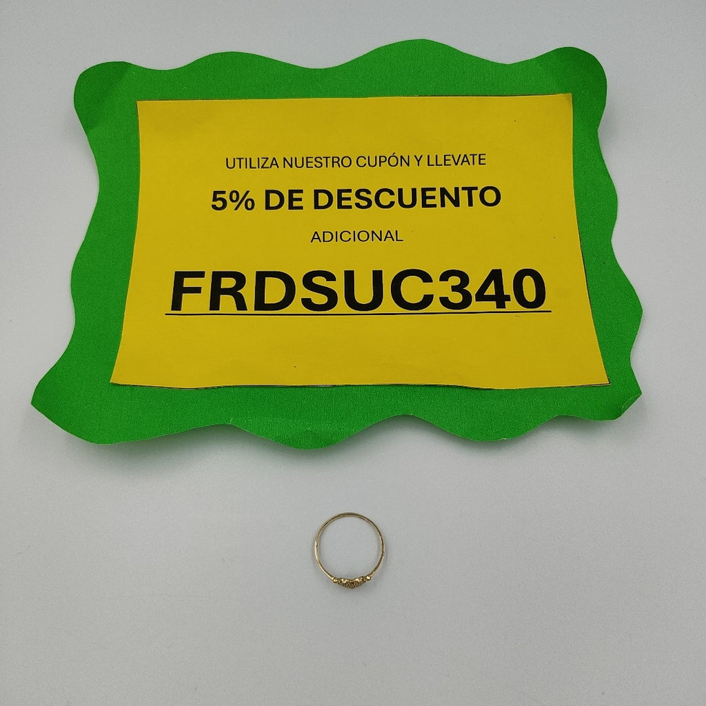 ANILLITO ORO 14 K 1,10 GRMS (SEMINUEVO)