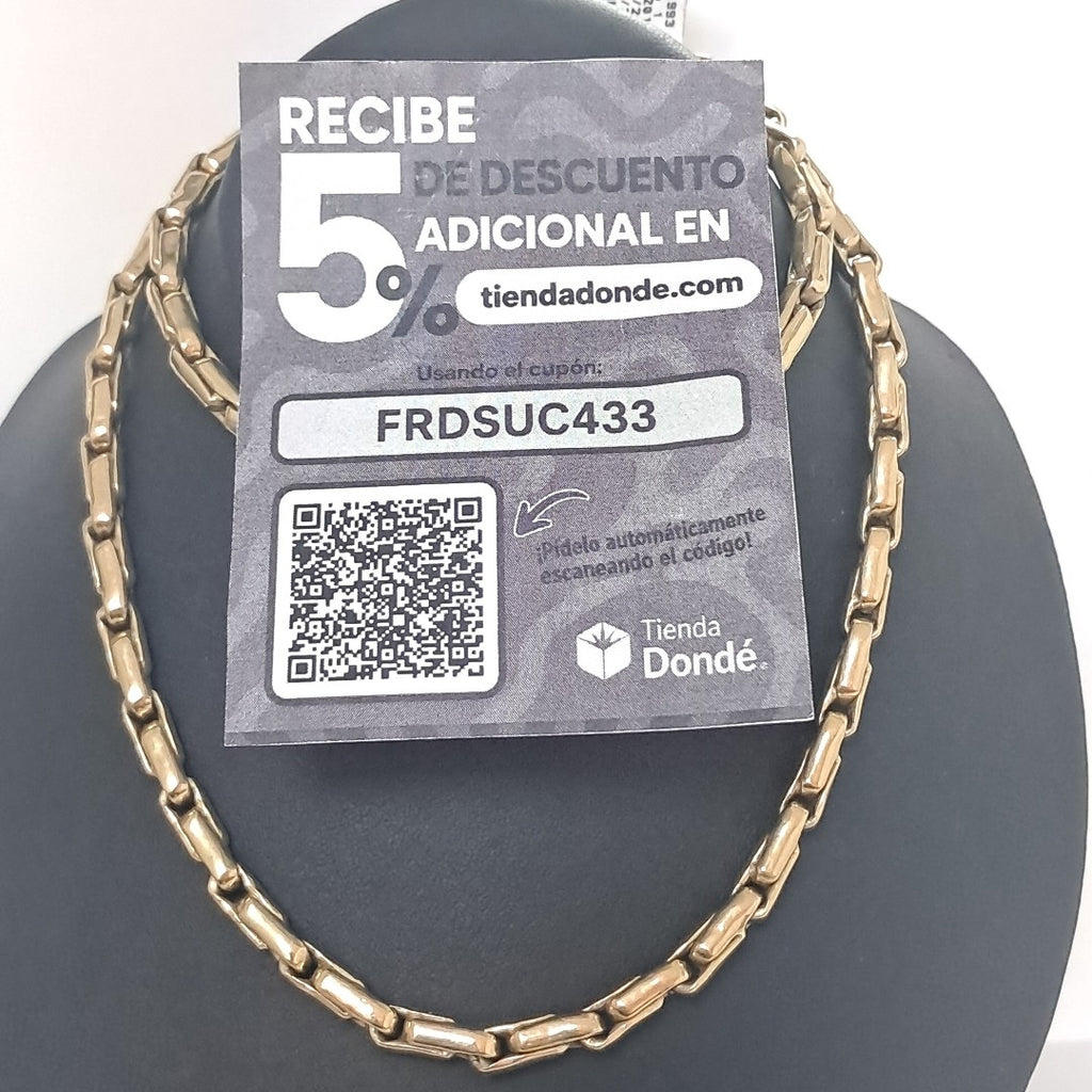 CADENA ORO 14 K 40.8 GRMS (SEMINUEVO)