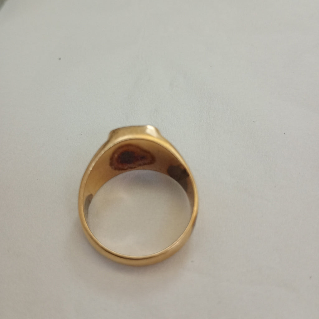 ANILLO DE GRADUACIÓN ORO 14 K 7,70 GRMS (SEMINUEVO)