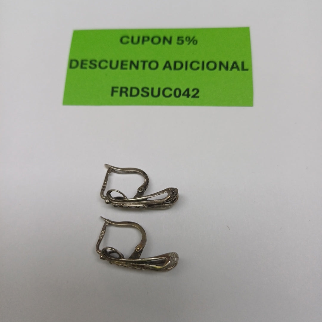 ARETES PAR ORO 14 K 3 GRMS (SEMINUEVO)
