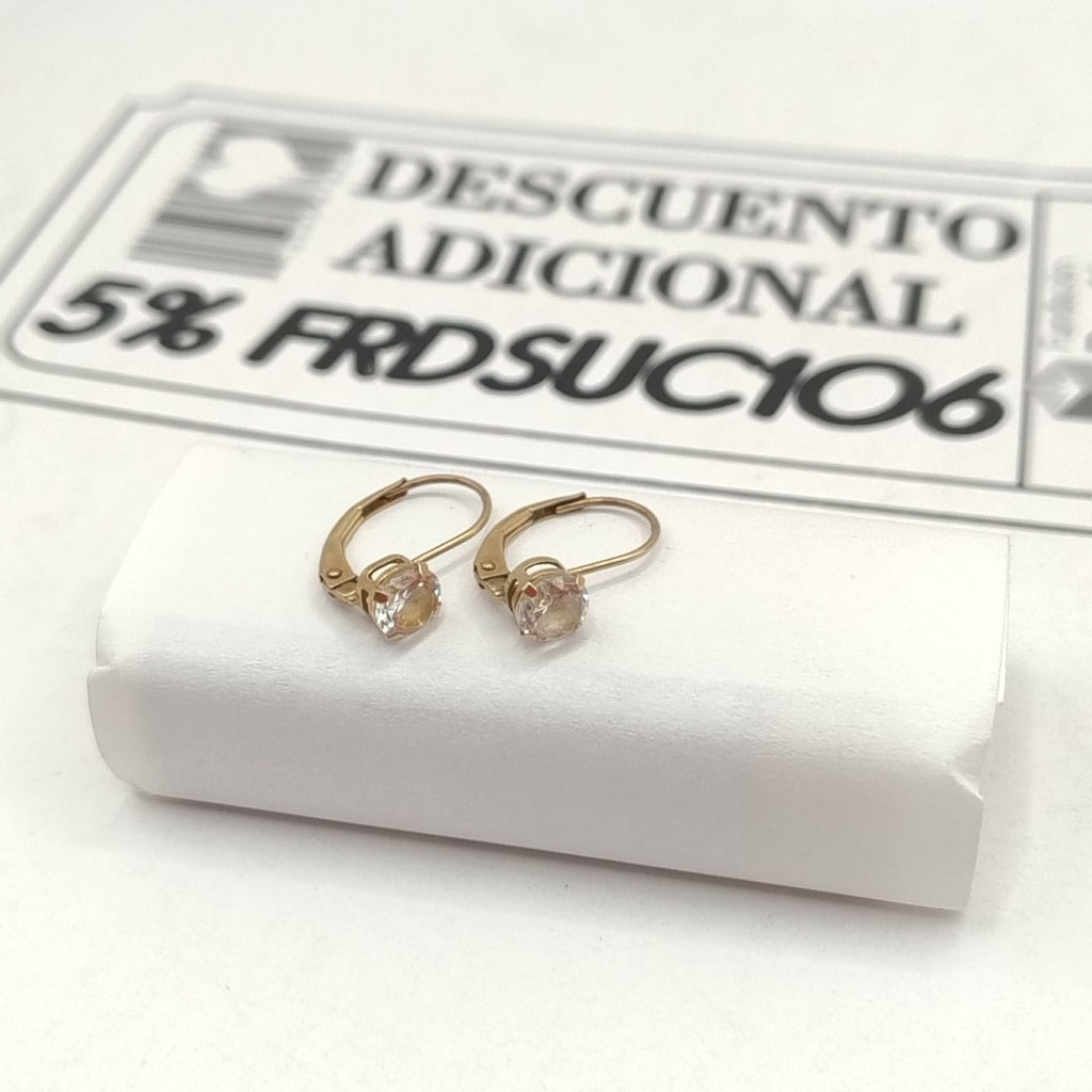 ARETES PAR ORO 10 K 1 GRMS (SEMINUEVO)