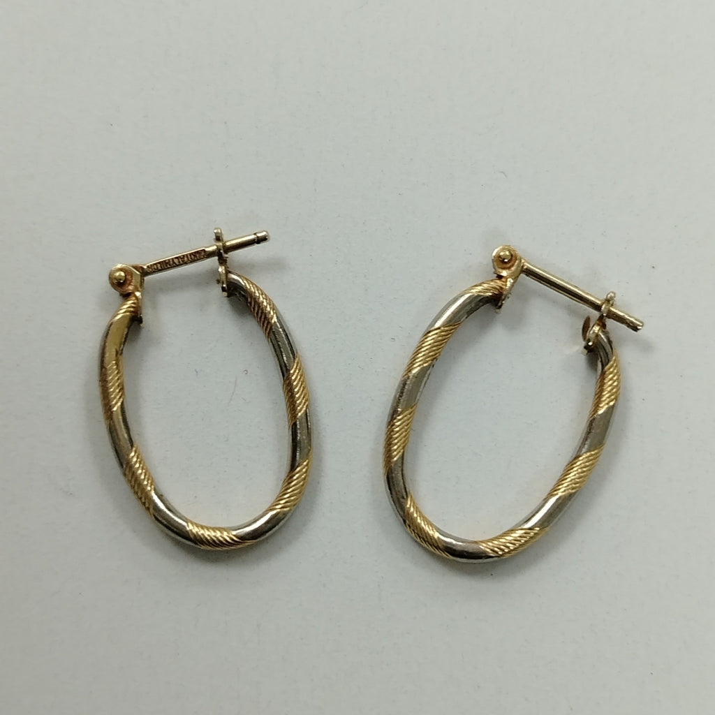 ARRACADAS PAR ORO 14 K 1.4 GRMS (SEMINUEVO)