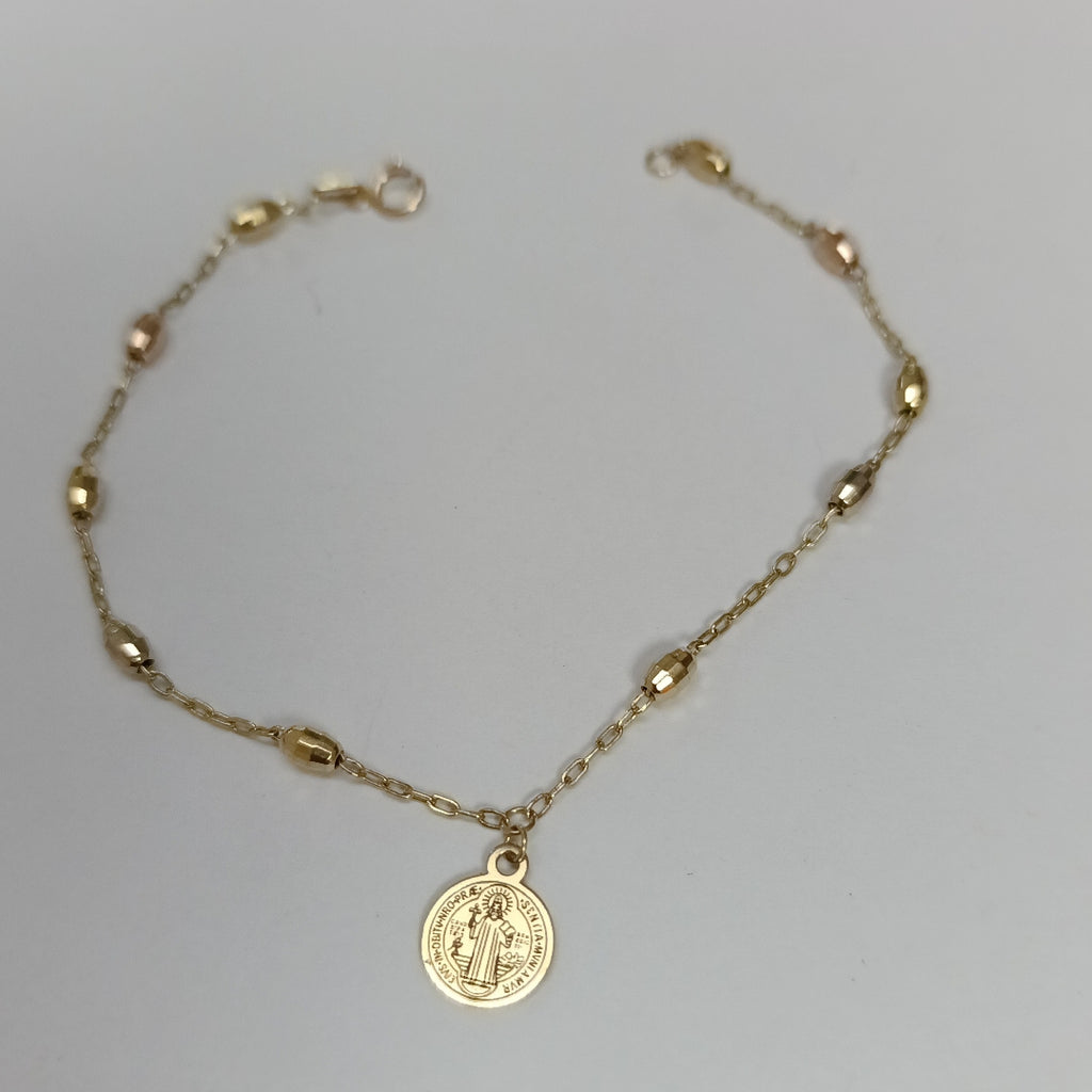 PULSERA ORO 14 K 2.3 GRMS (SEMINUEVO)