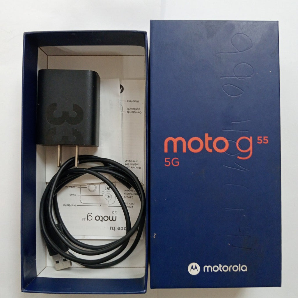 CELULAR MOTOROLA MOTO G55 5G XT2435-1(2024) 256 GB 8 GB RAM (SEMINUEVO)