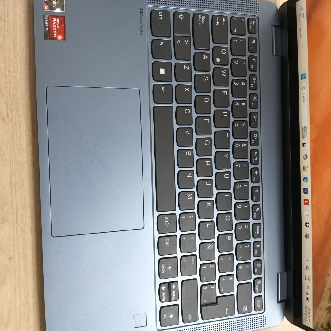 LAPTOP LENOVO IDEAPAD FLEX 5 14ABR8 (2 EN 1) (2023) 512 GB SSD 8 GB RAM (SEMINUEVO)