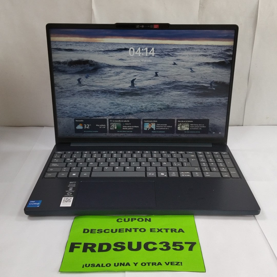 LAPTOP LENOVO IDEAPAD SLIM 3 15IRH10 (2025) 512 GB SSD 8 GB RAM