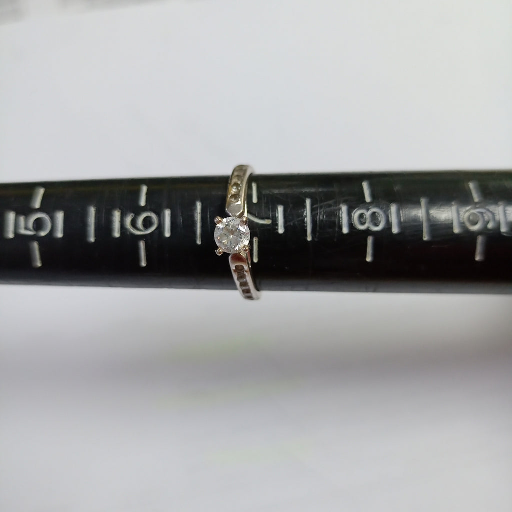 ANILLITO ORO BLANCO 14 K 2,03 GRMS (SEMINUEVO)