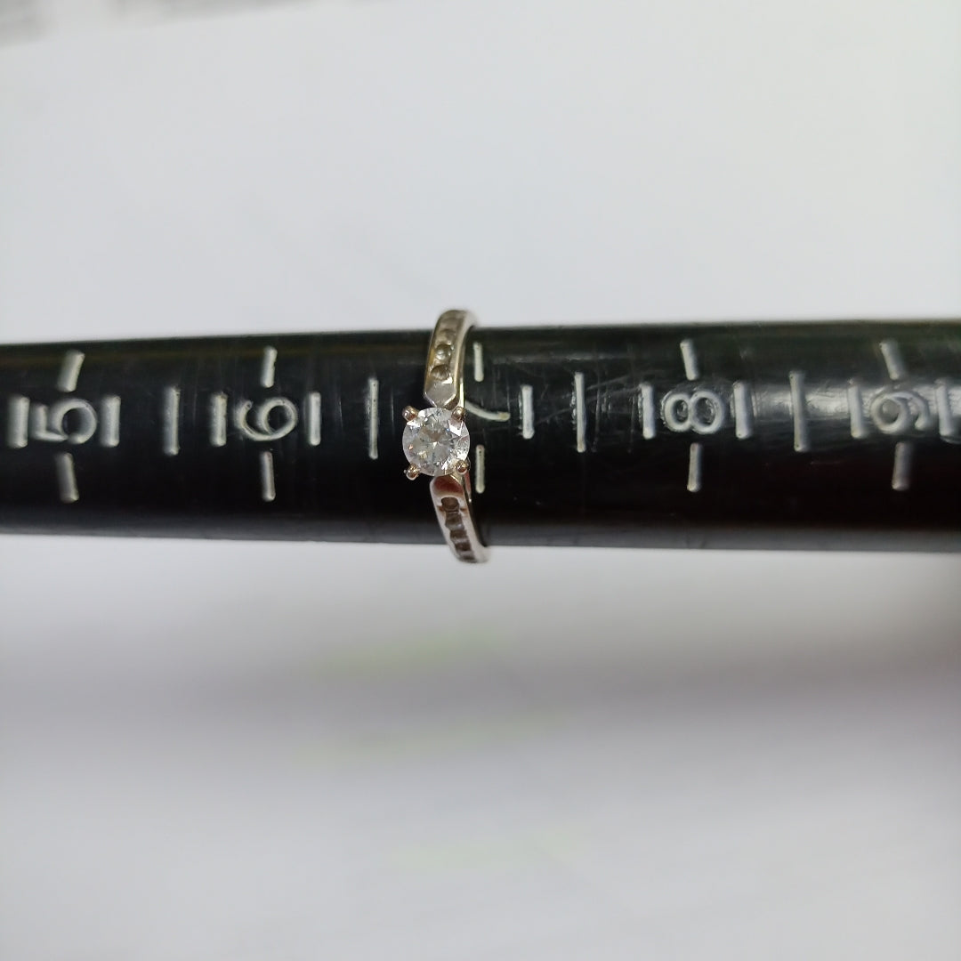 ANILLITO ORO BLANCO 14 K 2,03 GRMS (SEMINUEVO)