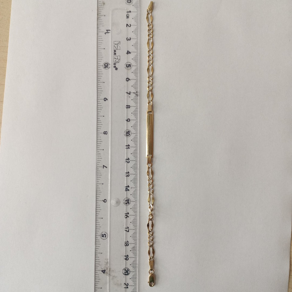 ESCLAVA ORO 14 K 4,60 GRMS (SEMINUEVO)