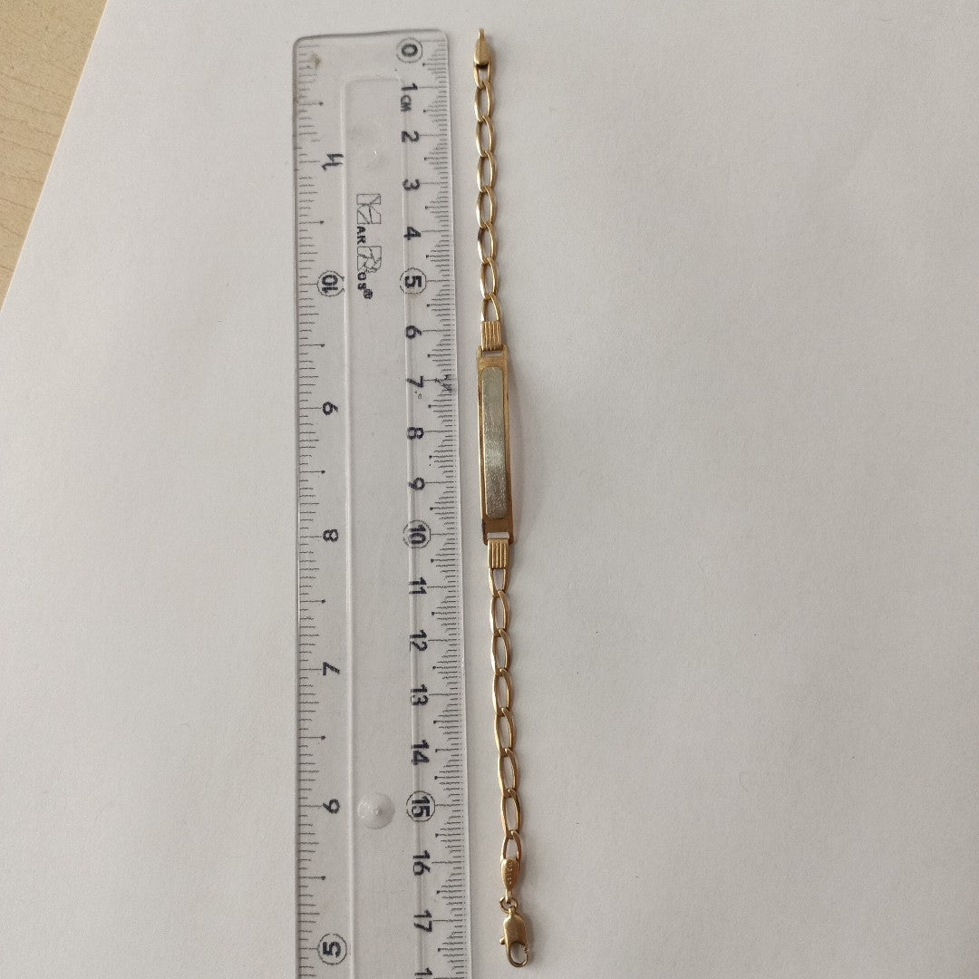 ESCLAVA ORO 14 K 5,60 GRMS (SEMINUEVO)