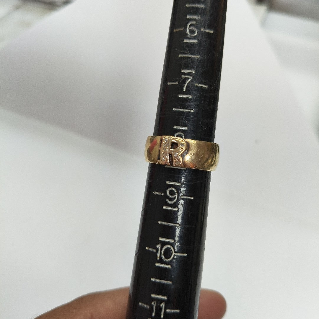 ANILLO ORO 10 K 9.8 GRMS (SEMINUEVO)