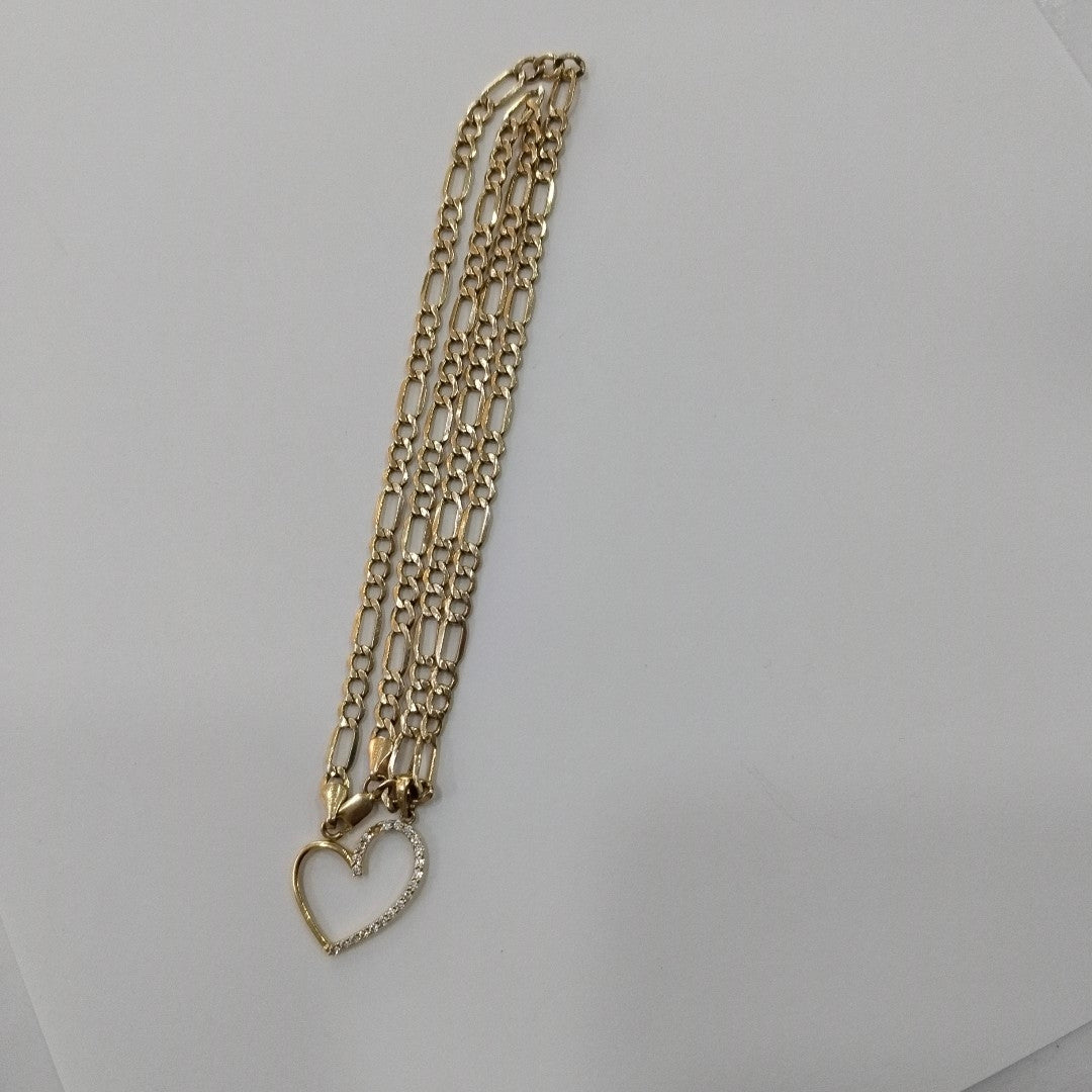 CADENA, DIJE ORO 10 K 6.1 GRMS (SEMINUEVO)