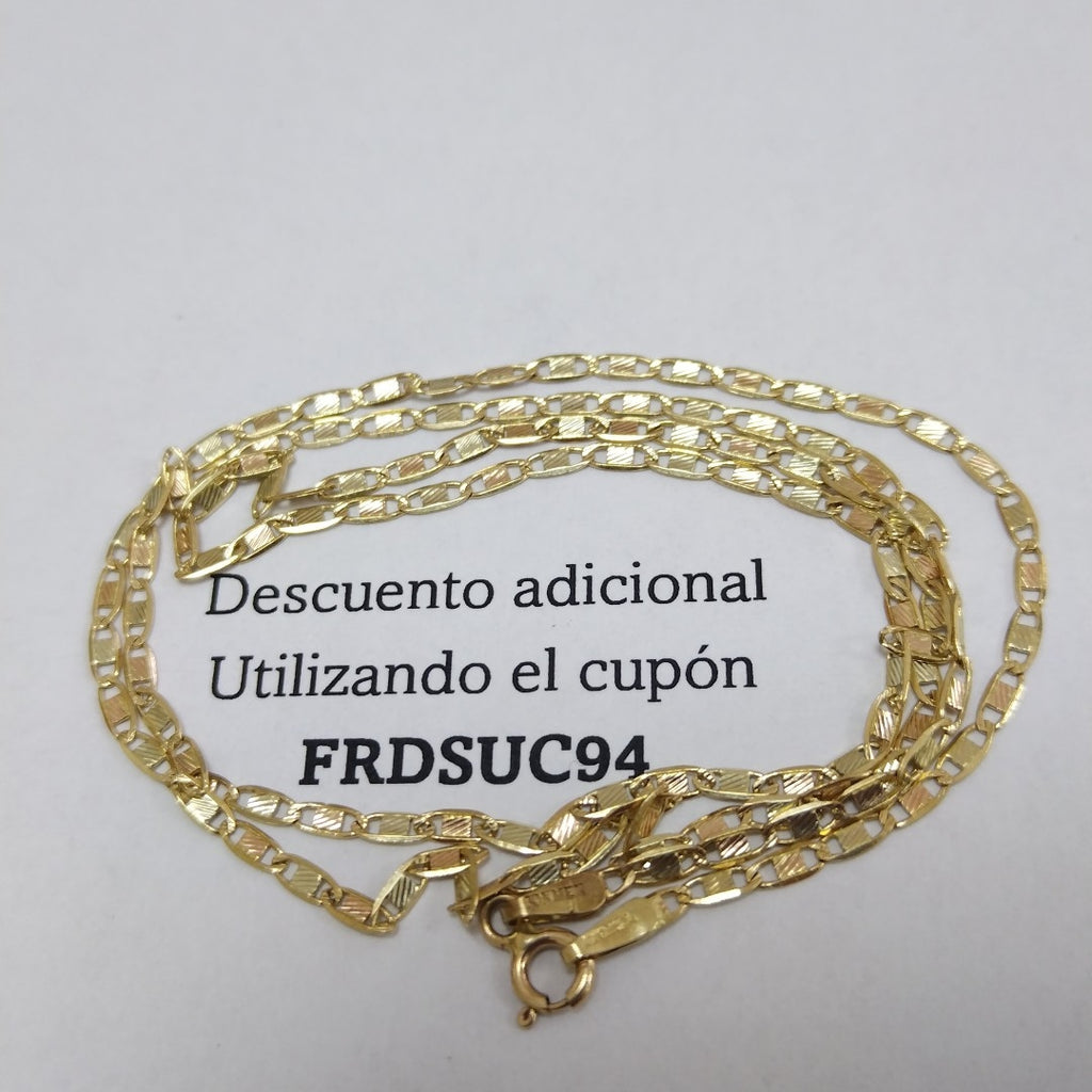 CADENA ORO 10 K 2.6 GRMS (SEMINUEVO)
