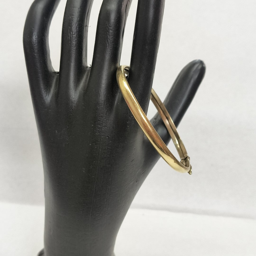 PULSERA RIGIDA ORO 10 K 6.5 GRMS (SEMINUEVO)
