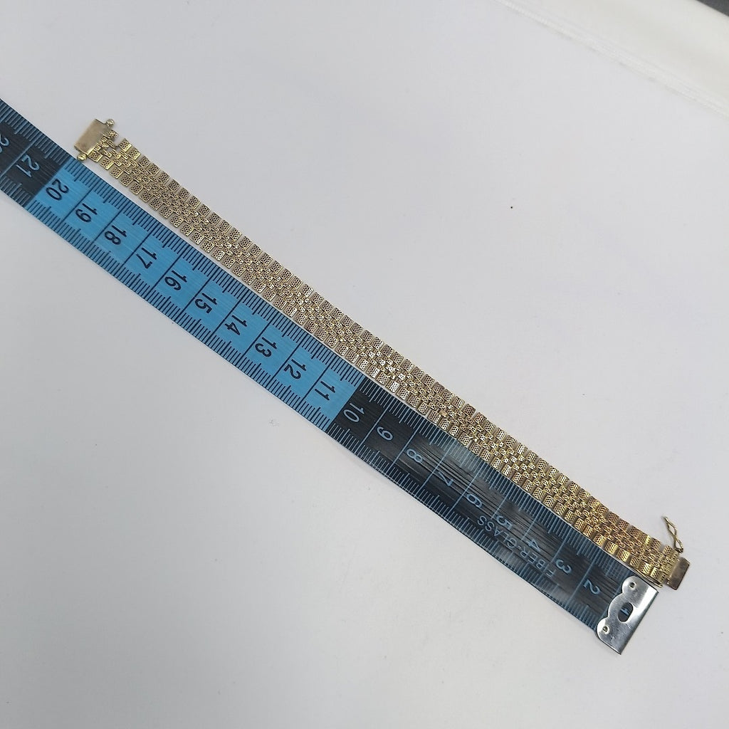 PULSERA ORO 12 K 9.7 GRMS (SEMINUEVO)