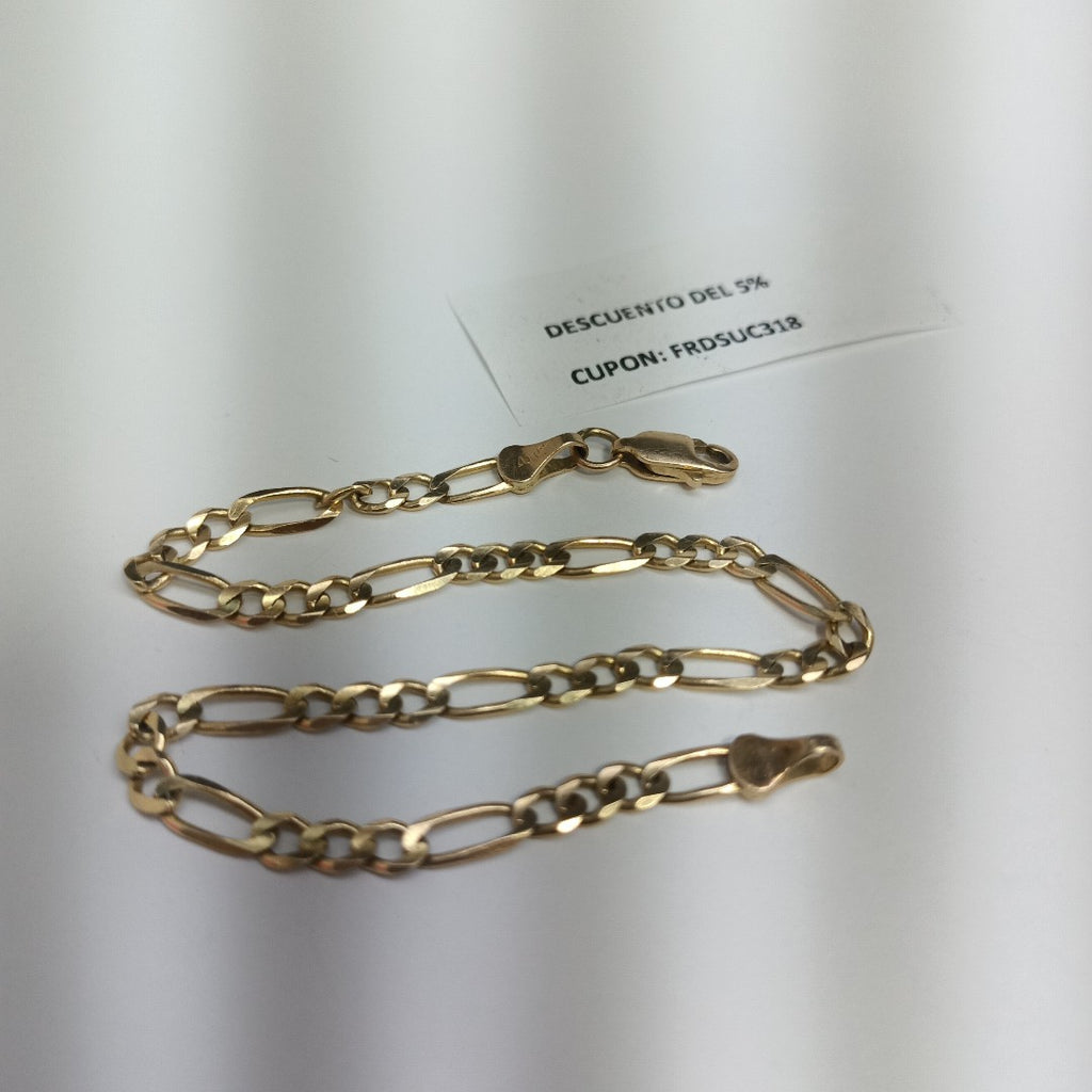 PULSERA ORO 14 K 4,60 GRMS (SEMINUEVO)