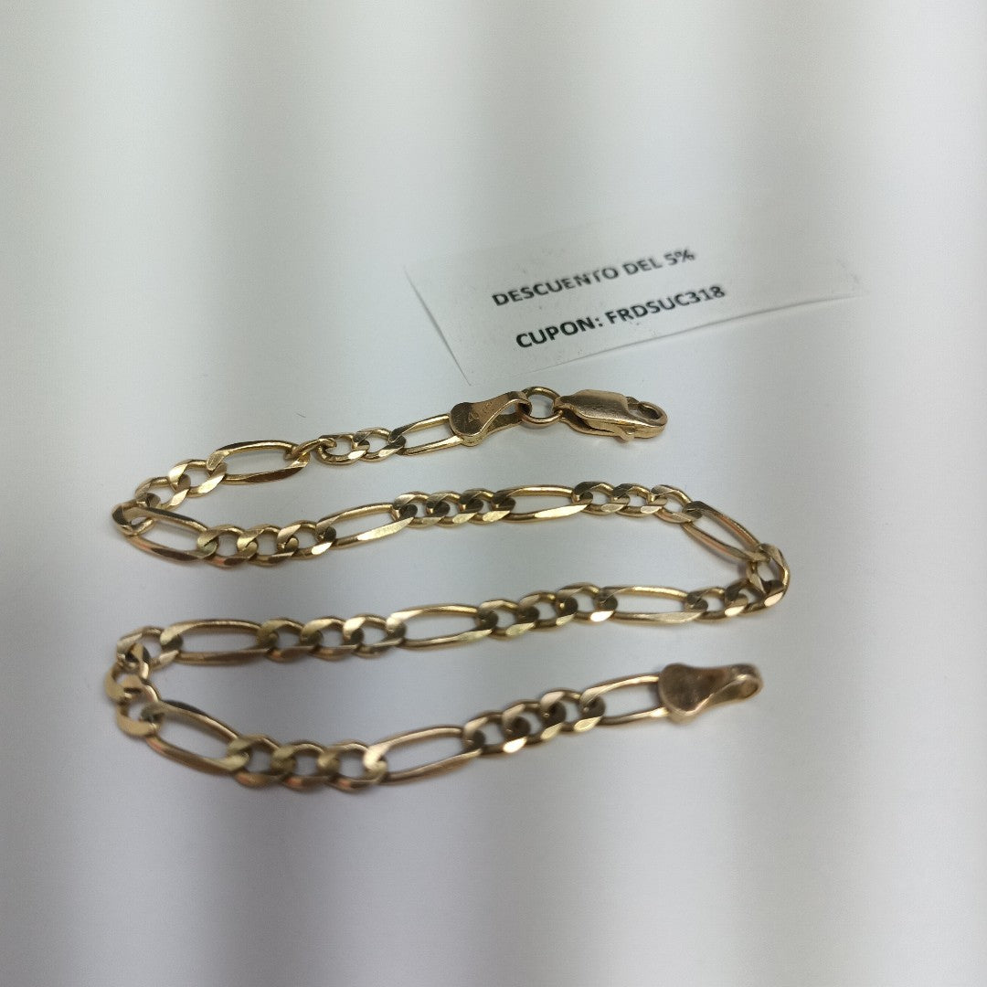 PULSERA ORO 14 K 4,60 GRMS (SEMINUEVO)
