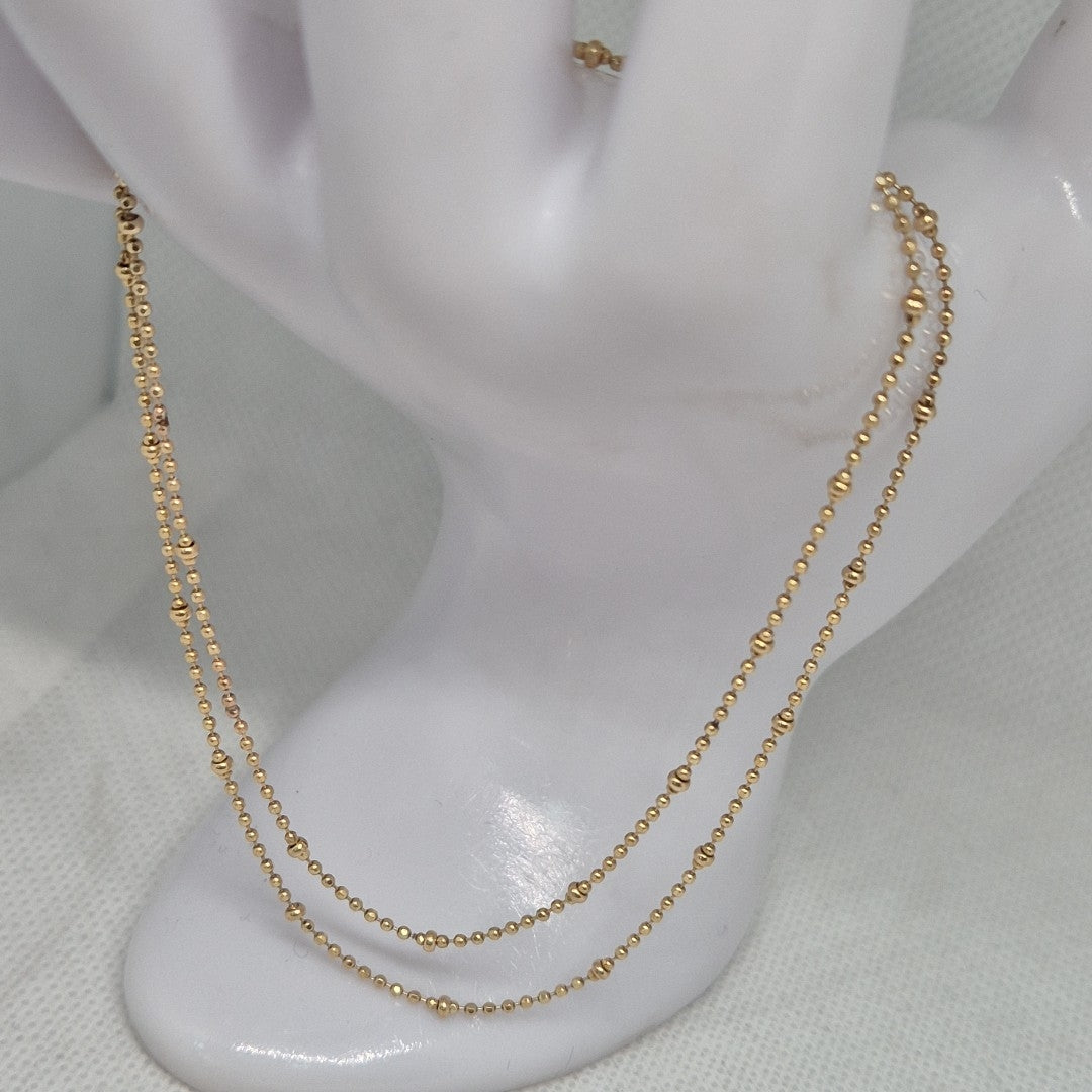 CADENA ORO 10 K 2,70 GRMS (SEMINUEVO)