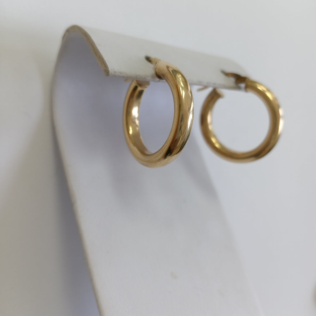 ARRACADAS PAR ORO 14 K 3.1 GRMS (SEMINUEVO)
