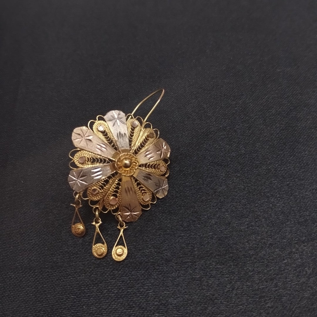 ARETES PAR ORO 10 K 6.7 GRMS (SEMINUEVO)