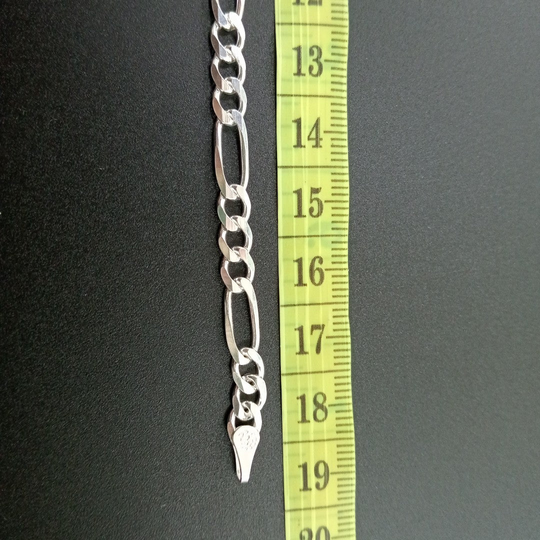 PULSERA 3X1 PLATA .925 18 CM 5.43 GR (NUEVO)
