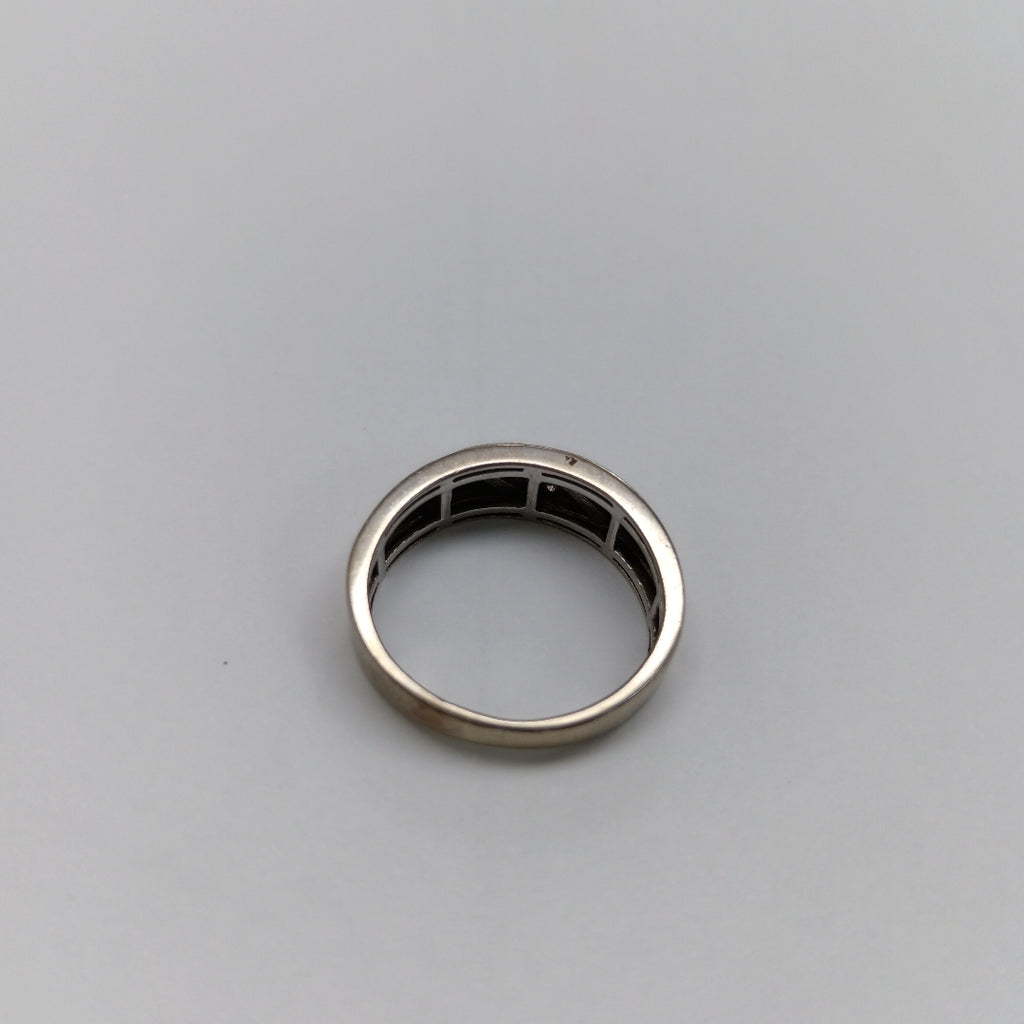 ANILLO ORO, ORO BLANCO 10 K 3.3 GRMS (SEMINUEVO)