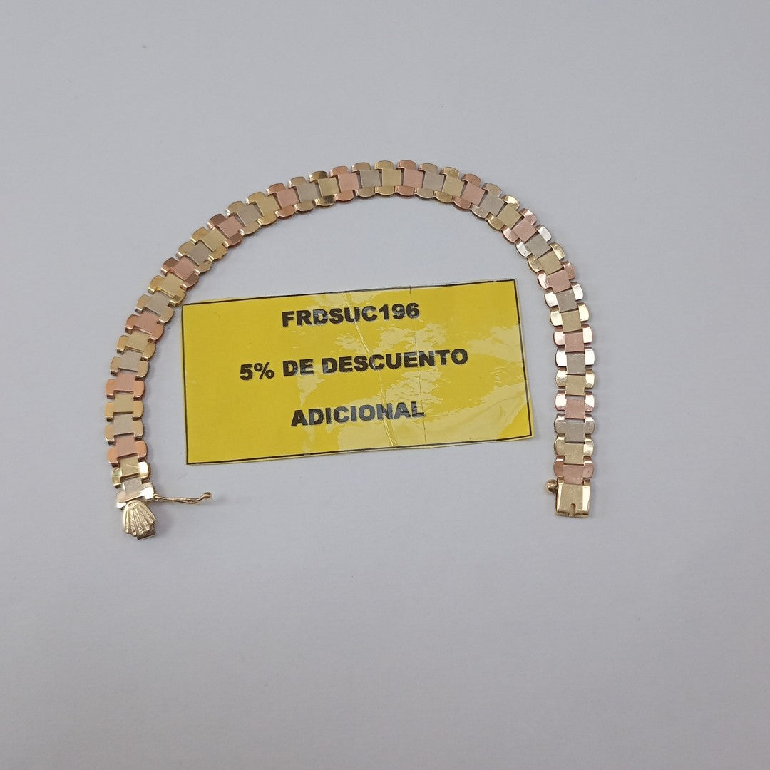PULSERA ORO 14 K 5.7 GRMS (SEMINUEVO)