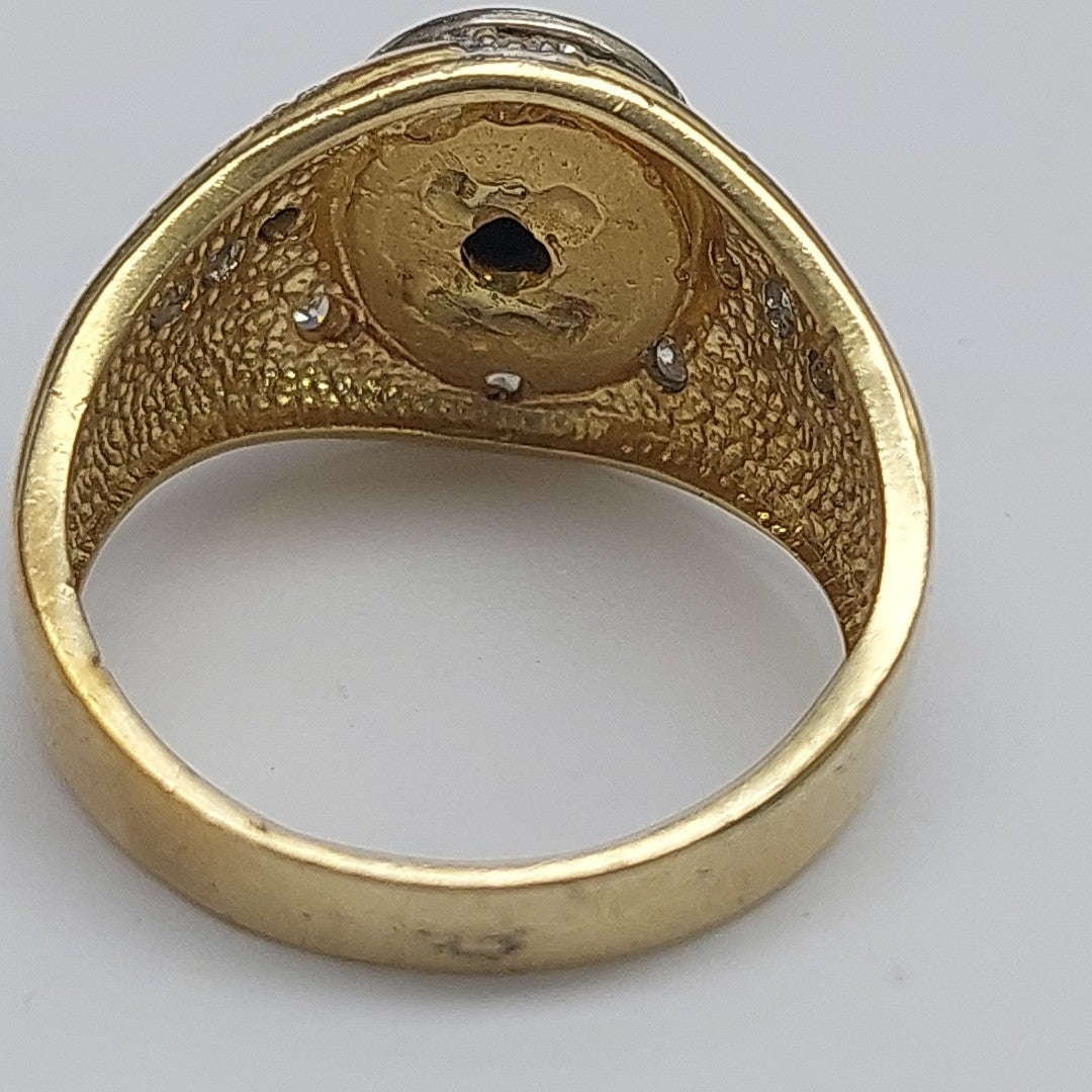 ANILLO ORO 14 K 11.3 GRMS (SEMINUEVO)
