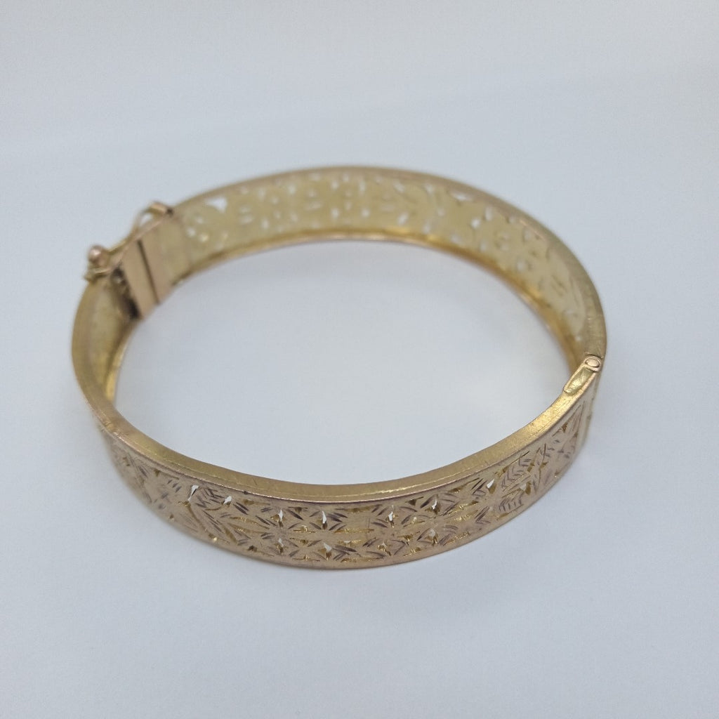 PULSERA RIGIDA ORO 8 K 24.8 GRMS (SEMINUEVO)