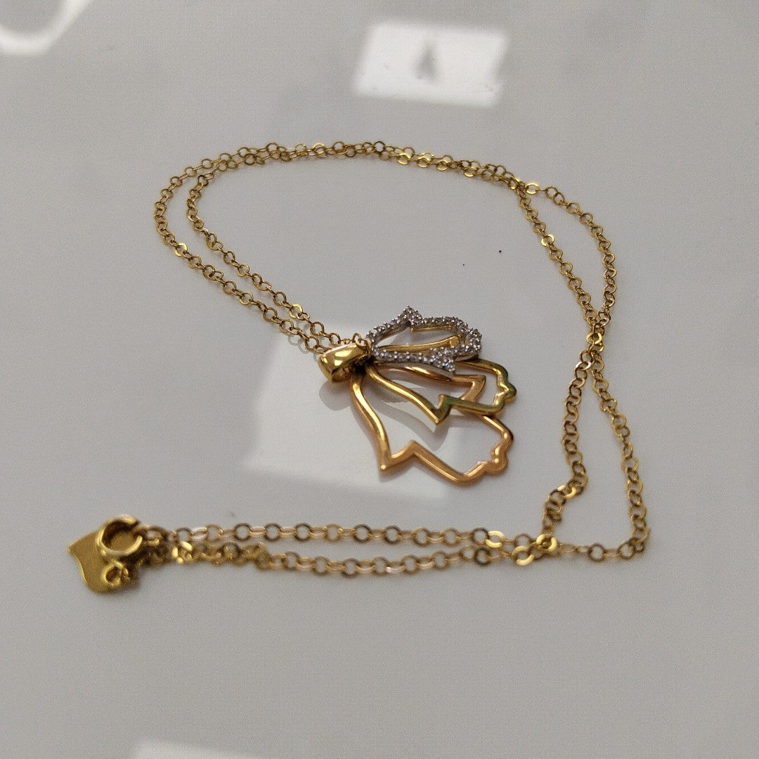GARGANTILLA ORO 14 K 3,90 GRMS (SEMINUEVO)