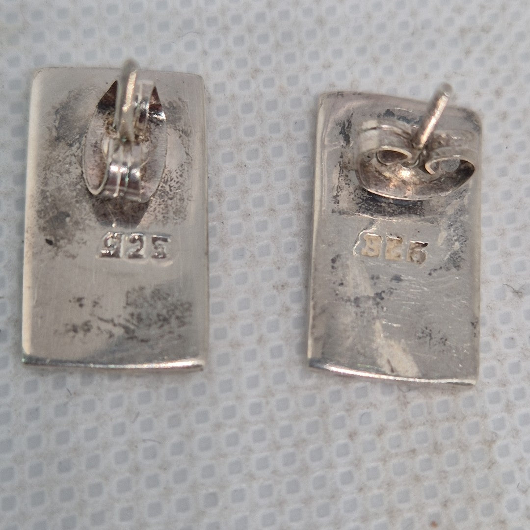 BROQUELES PAR, DIJE PLATA 9.4 GRMS (SEMINUEVO)